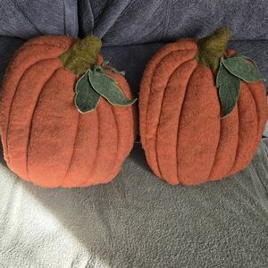Cozy Pumpkin-Shaped Accent Pillows